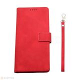 EDIVIA Wallet Case for iPhone 16 [Red]